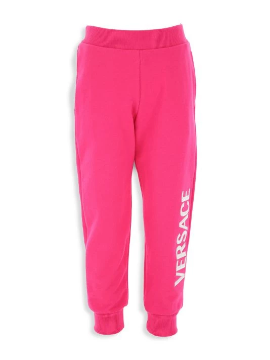 Versace Little Girl's & Girl's Logo Joggers For Kids 1 Versace Little Girl's & Girl's Logo Joggers For Kids