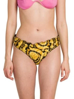 Versace Baroque Print Silk Cheeky Panties -Versace Online Shop unnamed file 4607