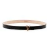 Versace Virtus Leather Belt English Rose