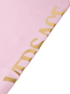 Versace Baby's & Little Girl's Logo-Print Jersey Leggings For Kids Pink -Versace Online Shop unnamed file 534