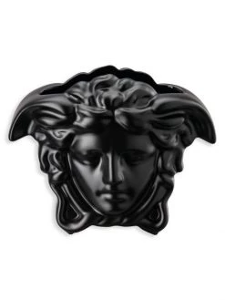 Versace Medusa Grande Black Vase -Versace Online Shop unnamed file 563