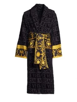 Versace Logo Baroque Bathrobe For Men White 18 Versace Logo Baroque Bathrobe For Men White -Versace Online Shop unnamed file 6