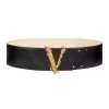 Versace Virtus Leather Belt