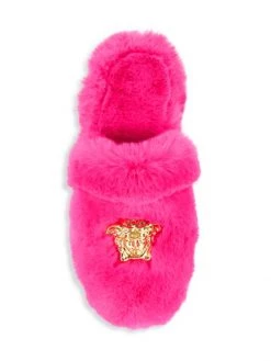 Versace Medusa Home Slippers Fuxia -Versace Online Shop unnamed file 639