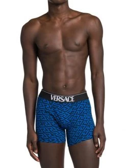 Versace Jersey Logo Boxer Briefs For Men -Versace Online Shop unnamed file 662