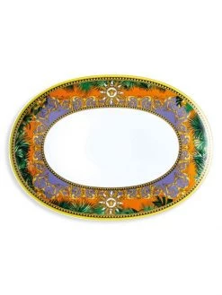 Versace Animalier Porcelain Platter