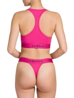 Versace Logo Band Racerback Bralette -Versace Online Shop unnamed file 713