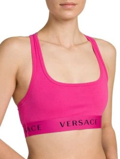 Versace Logo Band Racerback Bralette -Versace Online Shop unnamed file 714