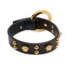 Versace Brass Leather Bracelet For Men