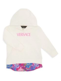 Versace Baby Girl's Felpa + Popeline Kaleidoscopic Dress For Kids
