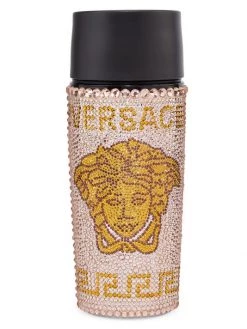 Versace Medusa Studs Rhinestone Thermos