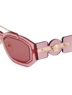 Versace 51MM Rectangular Sunglasses Violet -Versace Online Shop unnamed file 832