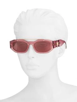 Versace 51MM Rectangular Sunglasses Violet -Versace Online Shop unnamed file 833