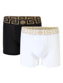 Versace 2-Pack Trunk Boxer Briefs For Men White -Versace Online Shop unnamed file 90