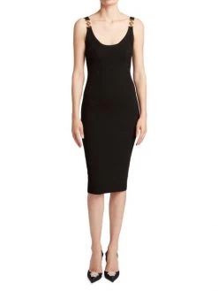Versace Jersey Rib-Knit Bodycon Dress 8 Versace Jersey Rib-Knit Bodycon Dress -Versace Online Shop unnamed file 908