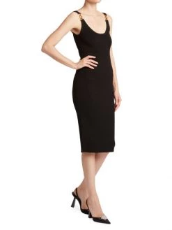 Versace Jersey Rib-Knit Bodycon Dress 9 Versace Jersey Rib-Knit Bodycon Dress -Versace Online Shop unnamed file 909