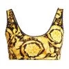 Versace Medallion Print Crop Top