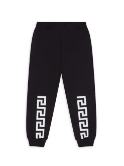 Versace Little Boy's & Boy's Logo Jogger Sweatpants For Kids