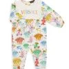Versace Baby's Teddy Town Jersey Bodysuit For Kids